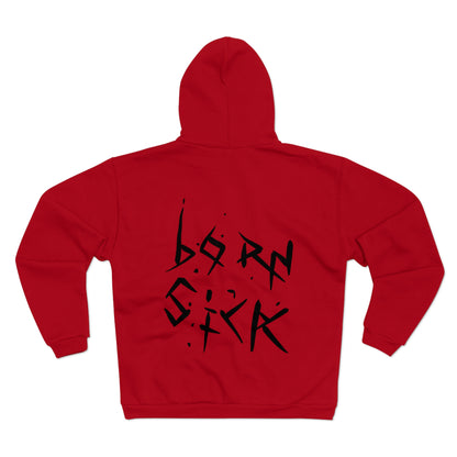 SF - Born Sick Zip Hoodie