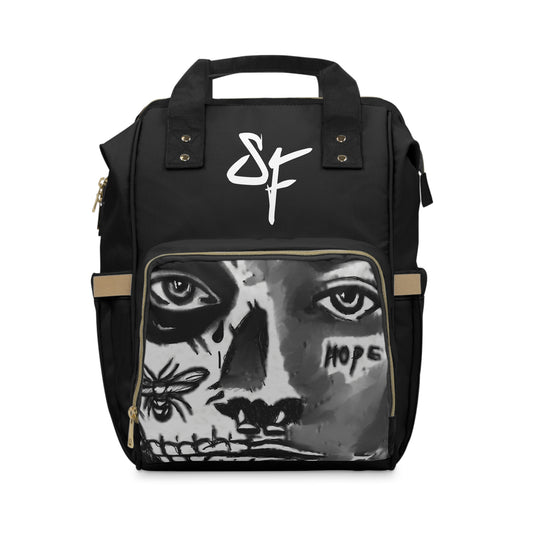 Skeleton Face Bag