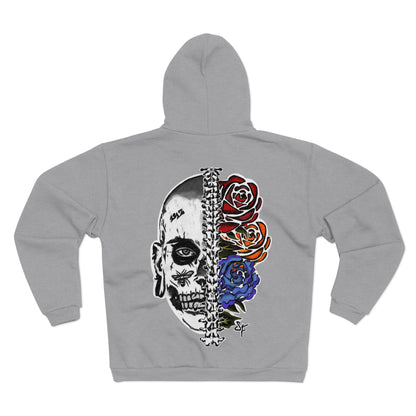 Shadow Bones Zip Hoodie