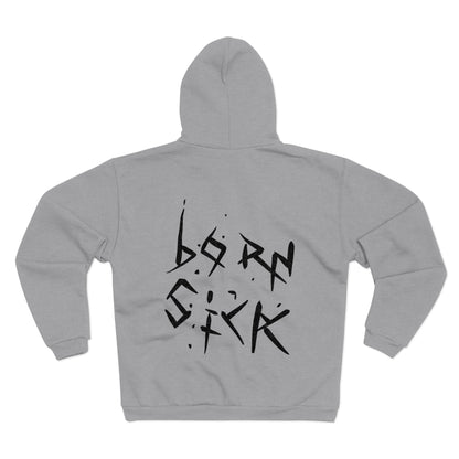 SF - Born Sick Zip Hoodie